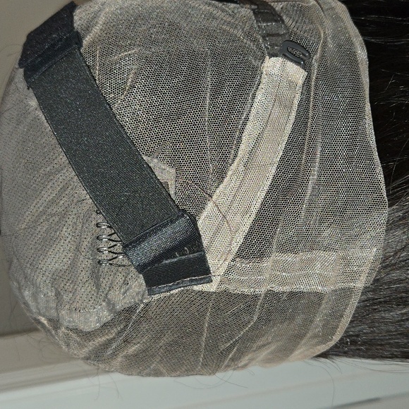 16" Raw Virgin Malaysian Straight Full Lace Wig - Picture 8 of 9